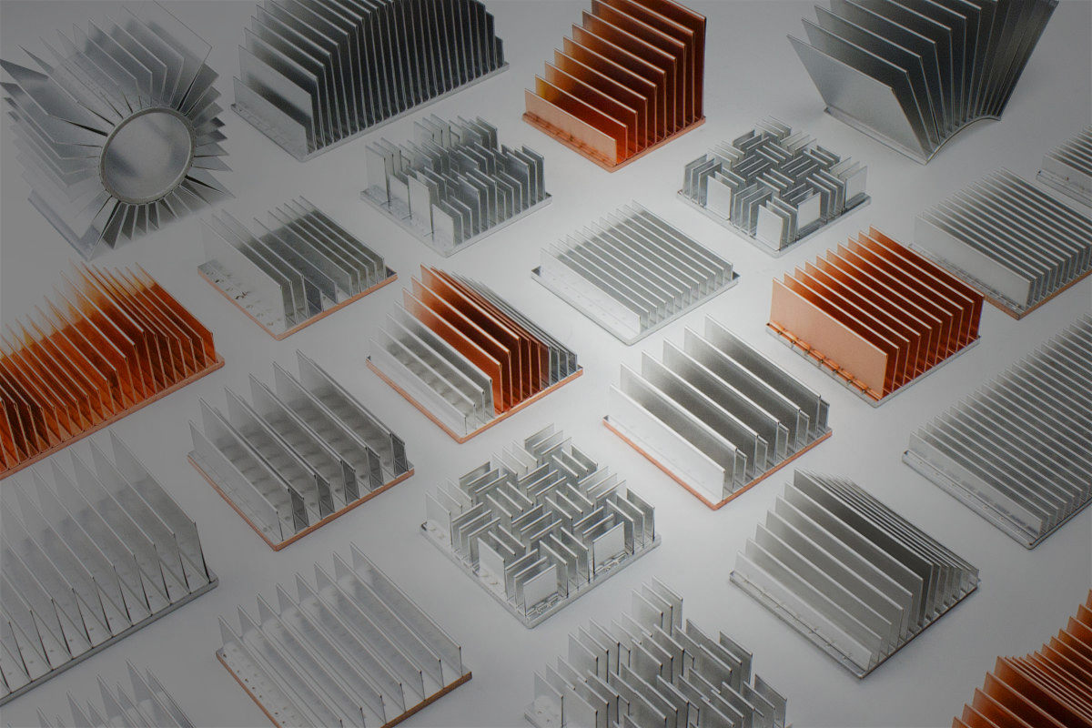 粘结剂喷射金属3D打印典型应用-铜散热器